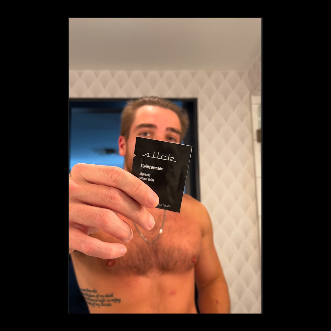 14 Styling Pomade Packets - (42+ uses at $0.85 per use)